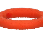 Inel de aruncat pentru câini, din spumă, plutitor, portocaliu M, Ø 19 cm – Dog Comets UFO Ring - imagine 4