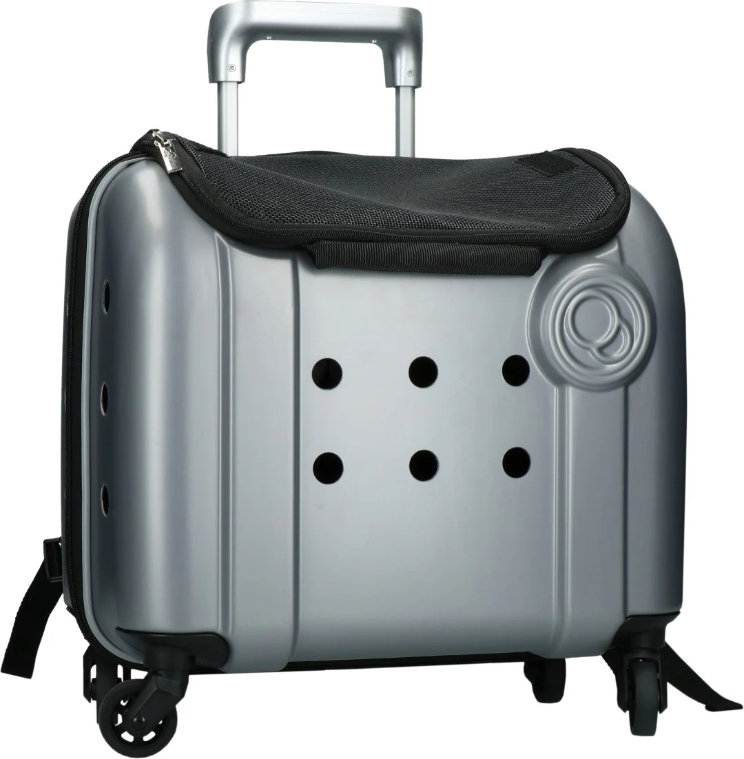 COMPA007.jpg Troler pentru câini cu funcție de rucsac, gri, 40 x 25 x 31 cm – Compaws Trolley London - imagine 1