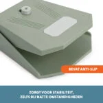 Fântână de apă cu pedală și conexiune pentru furtun de grădină, verde măsliniu – Coolpets Splash Water Fountain - imagine 5