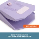 Fântână de apă cu pedală de picior și racord pentru furtun de grădină, lila – Coolpets Splash Water Fountain - imagine 5