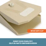 Fântână de apă cu pedală și racord pentru furtunul de grădină, bej – Coolpets Splash Water Fountain - imagine 5