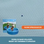 Piscină pentru câini cu aspersoare, diametru 120 cm, înălțimea marginii 30 cm – Coolpets Splash Sprinkler Pool - imagine 5