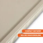 Saltea răcoritoare pentru câini cu gel solid, bej, L, 90 x 60 cm – Coolpets Gel Cooling Mat - imagine 6