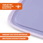 Covoraș răcoritor pentru câini, cu gel solid, lila, XL 120 x 70 cm – Coolpets Gel Cooling Mat - imagine 5