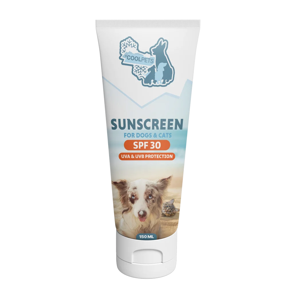 Cremă de protecție solară pentru câini și pisici, SPF 30, tub cu capac rabatabil – Coolpets Sunscreen - imagine 1