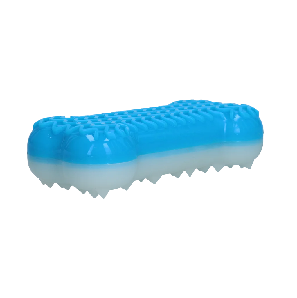Jucărie răcoritoare în formă de os pentru câini, se umple cu apă, 14 x 6,7 x 3,8 cm – Coolpets Ice Bone - imagine 2