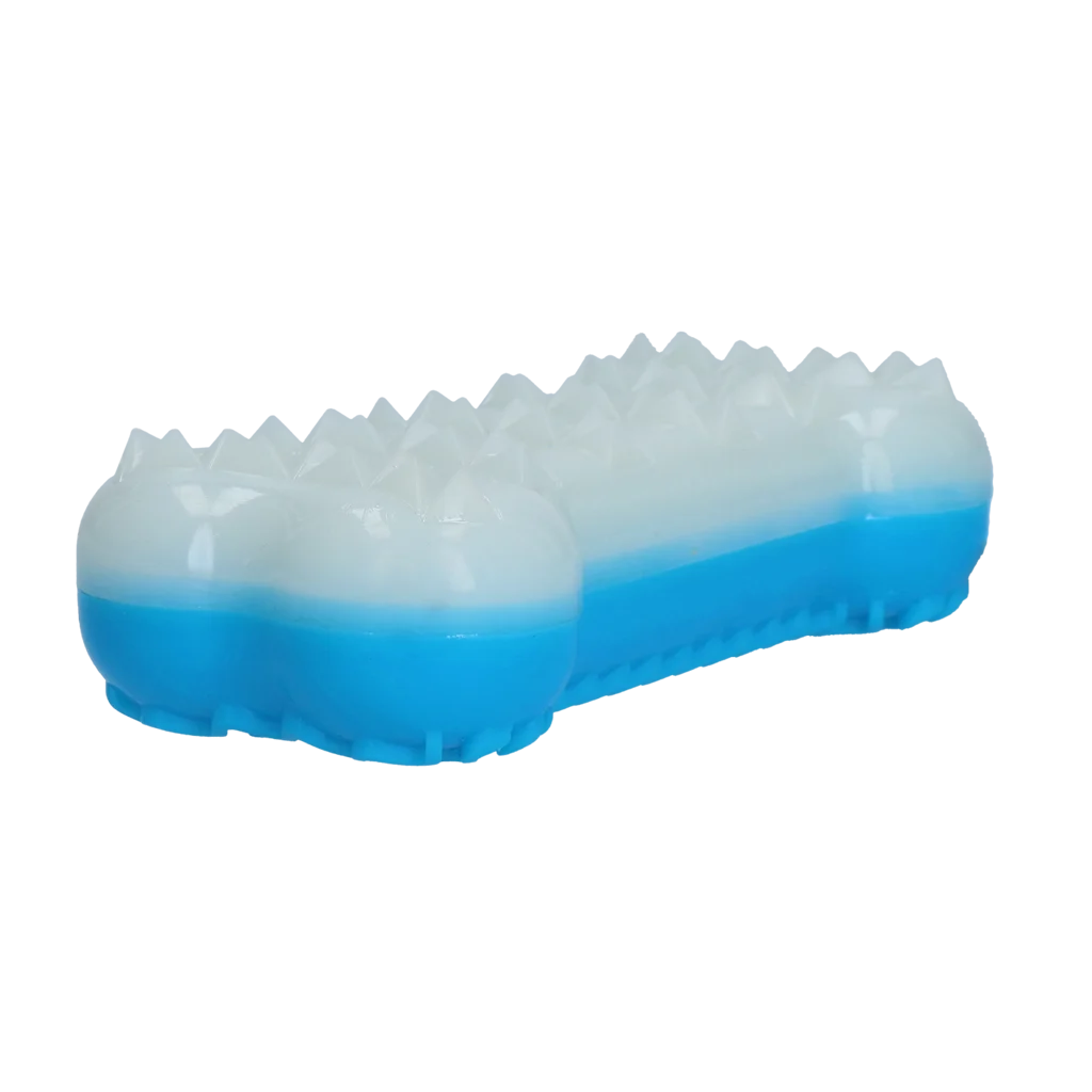 Jucărie răcoritoare în formă de os pentru câini, se umple cu apă, 14 x 6,7 x 3,8 cm – Coolpets Ice Bone - imagine 3