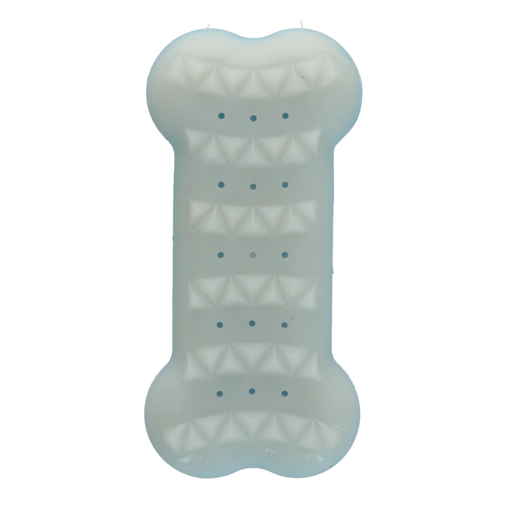 Jucărie răcoritoare în formă de os pentru câini, se umple cu apă, 14 x 6,7 x 3,8 cm – Coolpets Ice Bone - imagine 4
