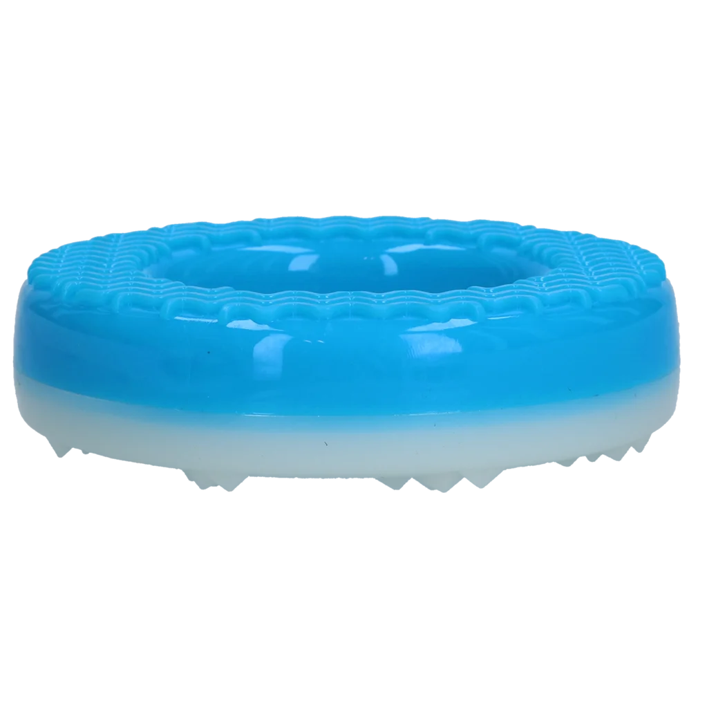Inel de joacă răcoritor pentru câini, umplut cu apă, 12 x 3,3 x 3,3 cm – Coolpets Ice Ring - imagine 2
