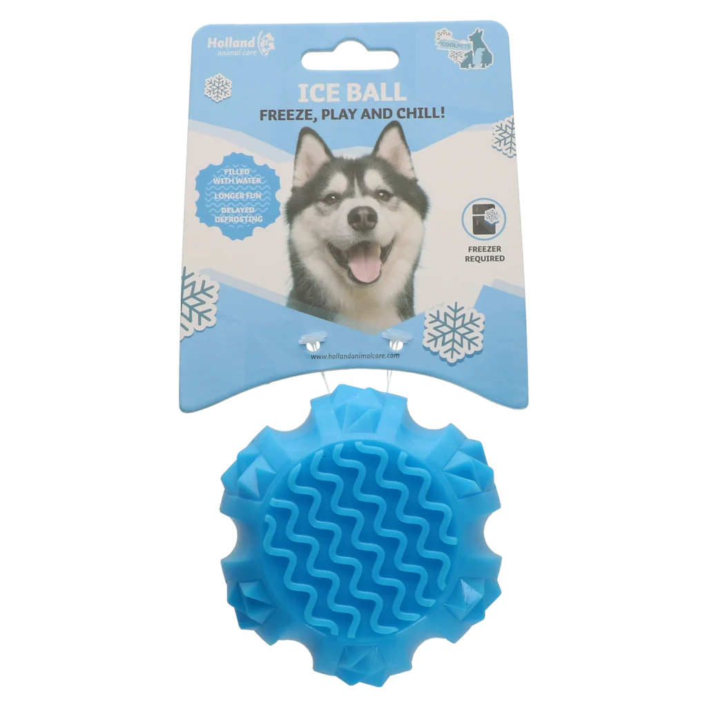 Minge răcoritoare pentru câini, 9 × 9 × 6,9 cm – Coolpets Ice Ball - imagine 1