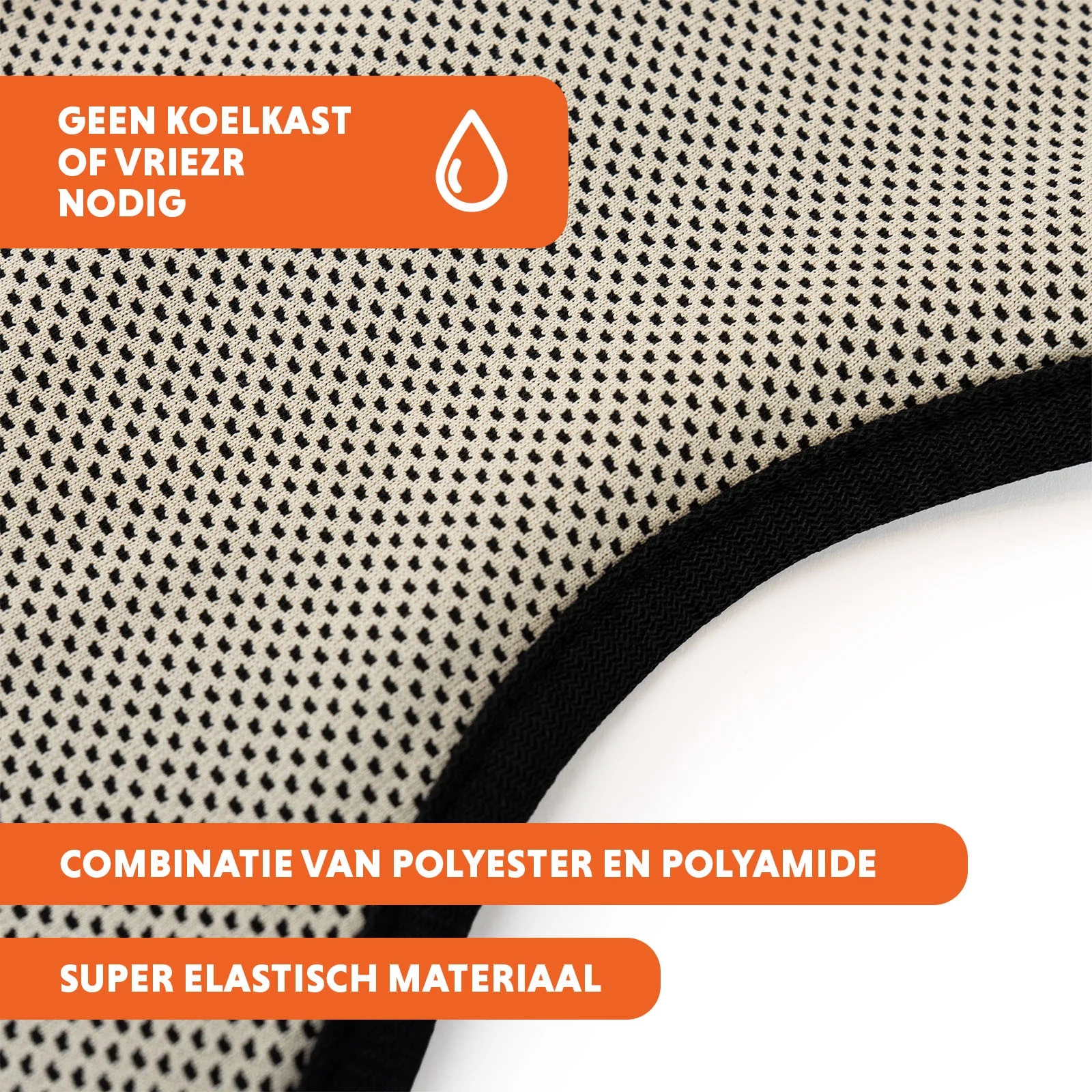Vestă răcoritoare pentru câini, activată cu apă, L, lungimea spatelui 35 cm – Coolpets Cooling Vest - imagine 3