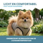 Vestă de răcorire pentru câini, activată cu apă, XS, lungimea spatelui 20 cm – Coolpets Cooling Vest - imagine 4