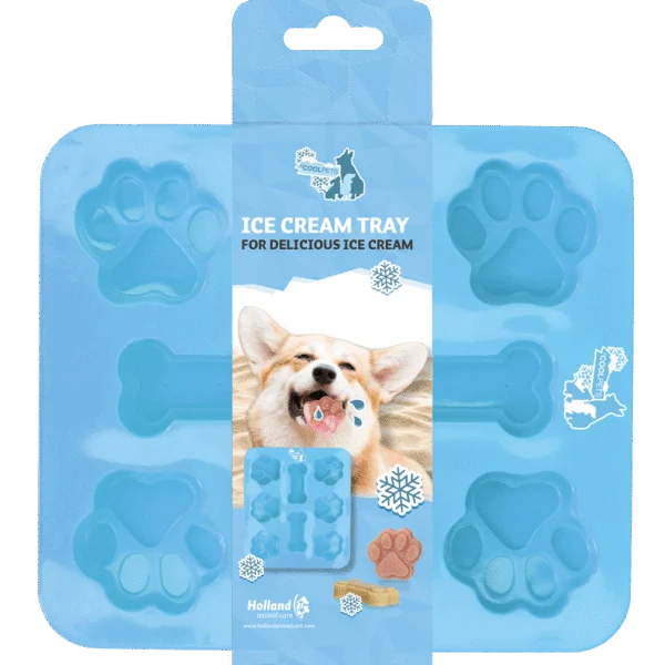 Formă pentru 8 înghețate pentru câini – Coolpets Dog Ice Mix Tray