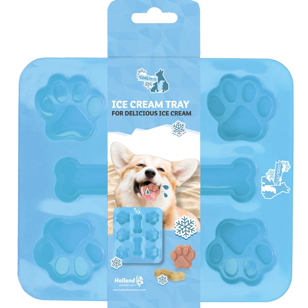Formă pentru 8 înghețate pentru câini – Coolpets Dog Ice Mix Tray - imagine 1