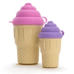 Formă din silicon pentru înghețată pentru câini, cu ventuză – Coolpets Ice Cream M - imagine 3