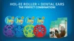 Gustare de ros pentru câini, 24 de bucăți – Dental Ears Large - imagine 5