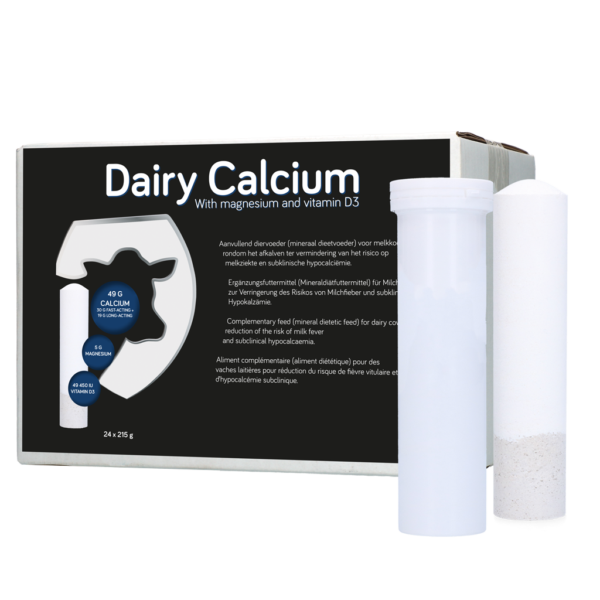 Bolusuri de calciu pentru vaci de lapte, 24 x 215 g – Hofman Animal Care Dairy Calcium Bolus (Mg & Vit. D3)