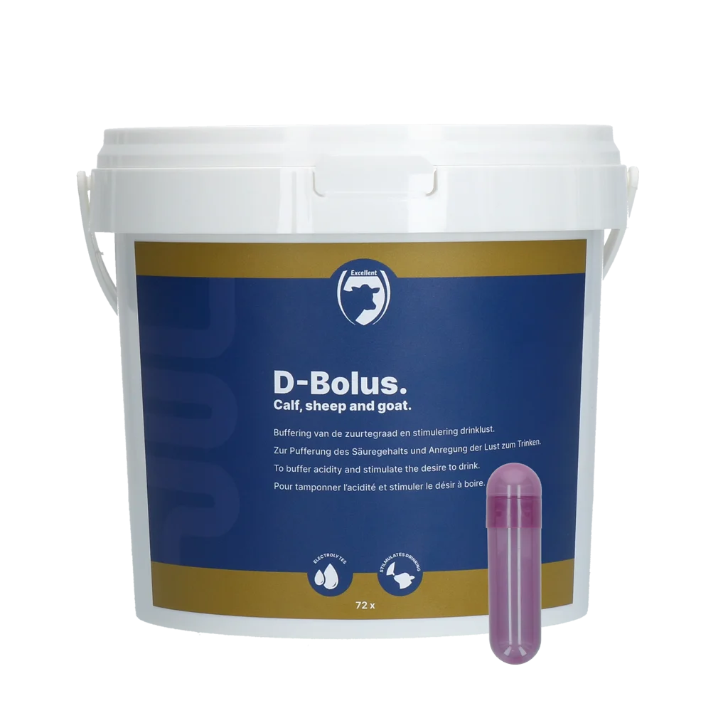 Bolus cu bicarbonat pentru viței, 72 de bucăți – Excellent D-Bolus - imagine 1