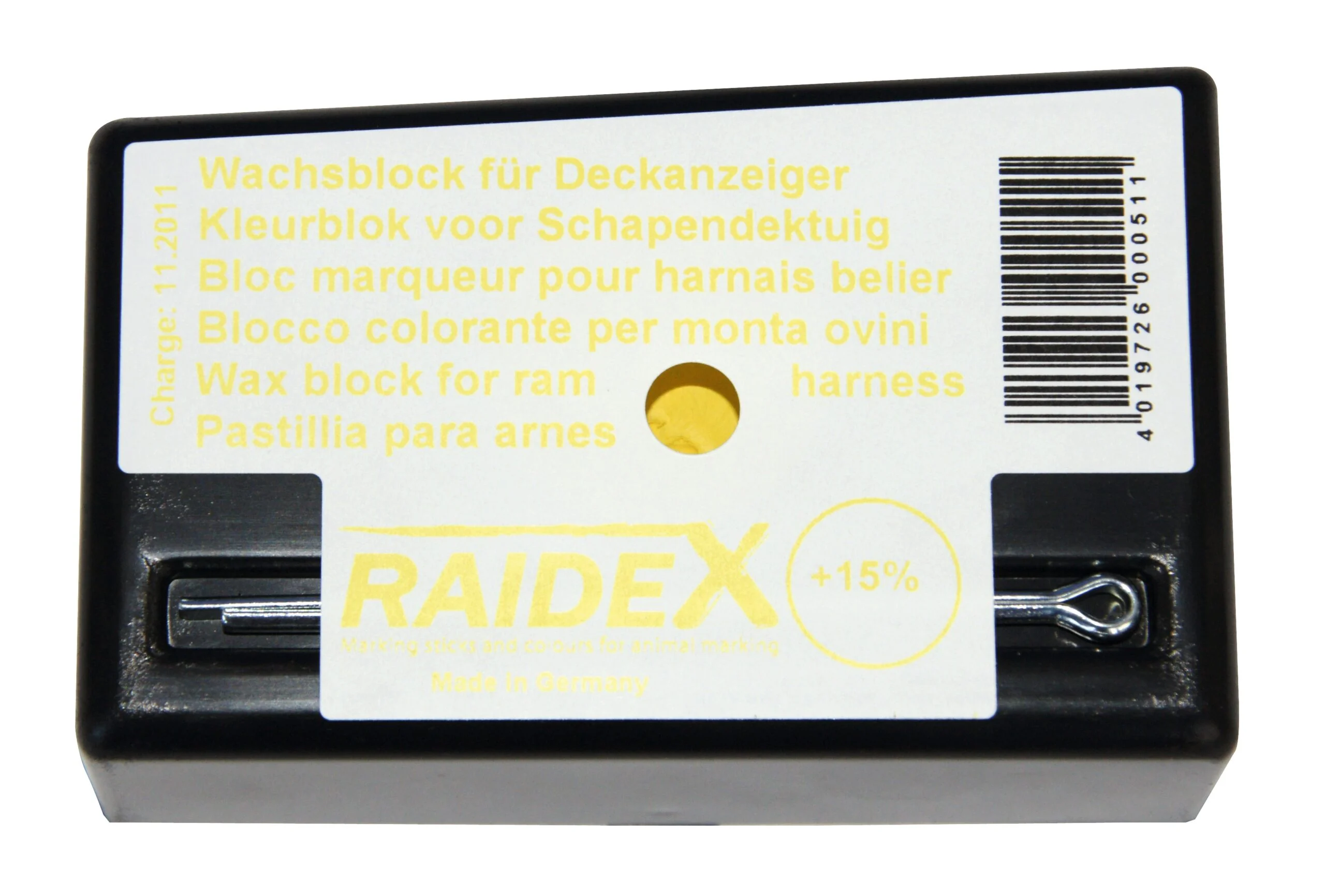 DEKB00021.jpg Bloc de marcare pentru orice tip de vreme, galben – Raidex - imagine 1