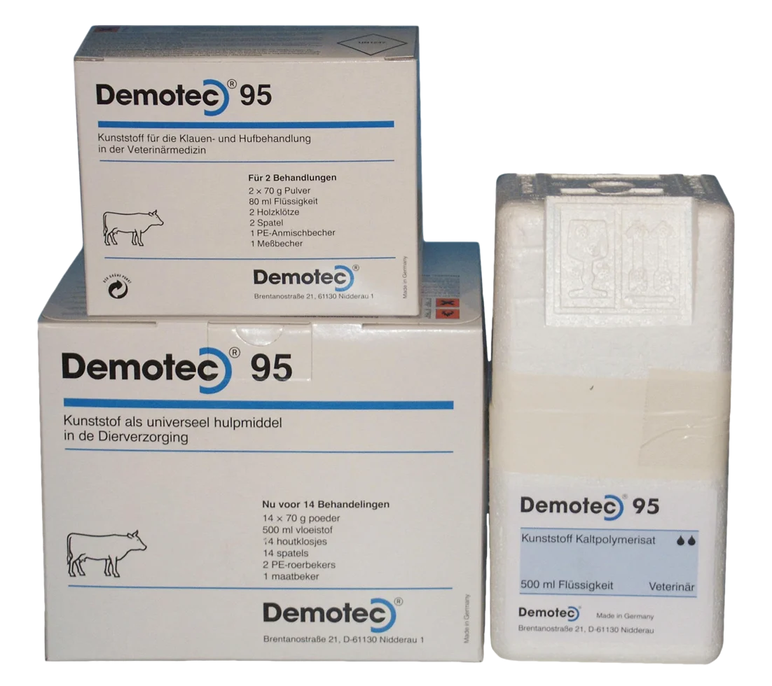 Kit pentru îngrijirea copitelor, pentru 14 tratamente – Demotec 95 - imagine 2