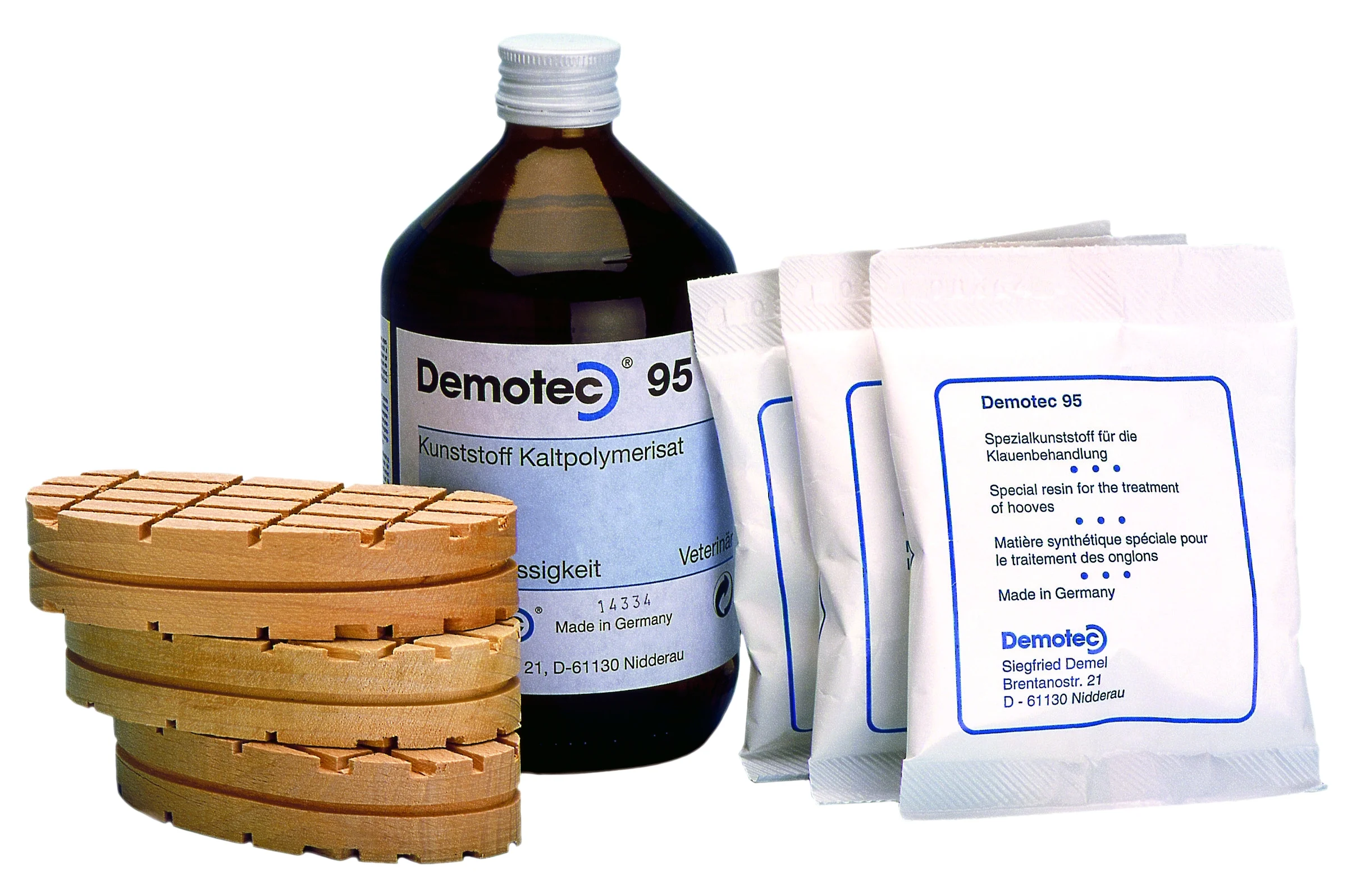 Kit pentru îngrijirea copitelor, pentru 14 tratamente – Demotec 95 - imagine 4