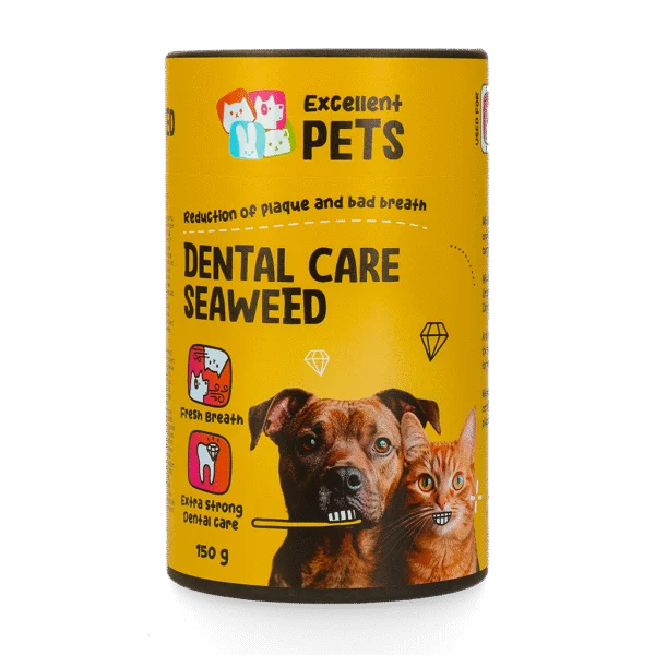 Supliment pentru dinți pentru câini și pisici, 150 g – Excellent Pets Dental Care Seaweed