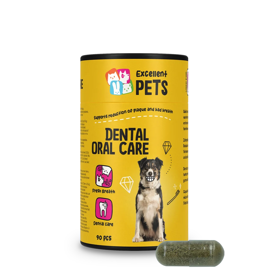 Capsule pentru igiena dentară a câinilor, 90 de bucăți – Excellent Pets Dental Oral Care Capsules - imagine 1