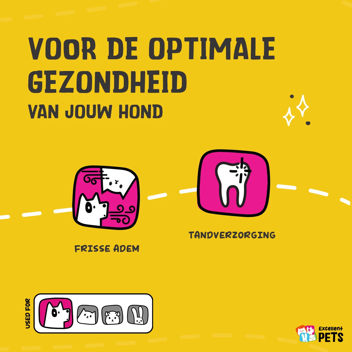 Capsule pentru igiena dentară a câinilor, 90 de bucăți – Excellent Pets Dental Oral Care Capsules - imagine 3