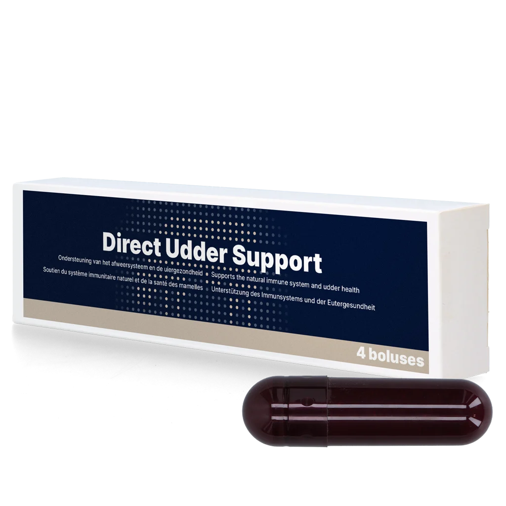 Bolus pentru uger la vacile de lapte, cu usturoi negru, 4 x 60 g – Direct Bolus Udder Support - imagine 1