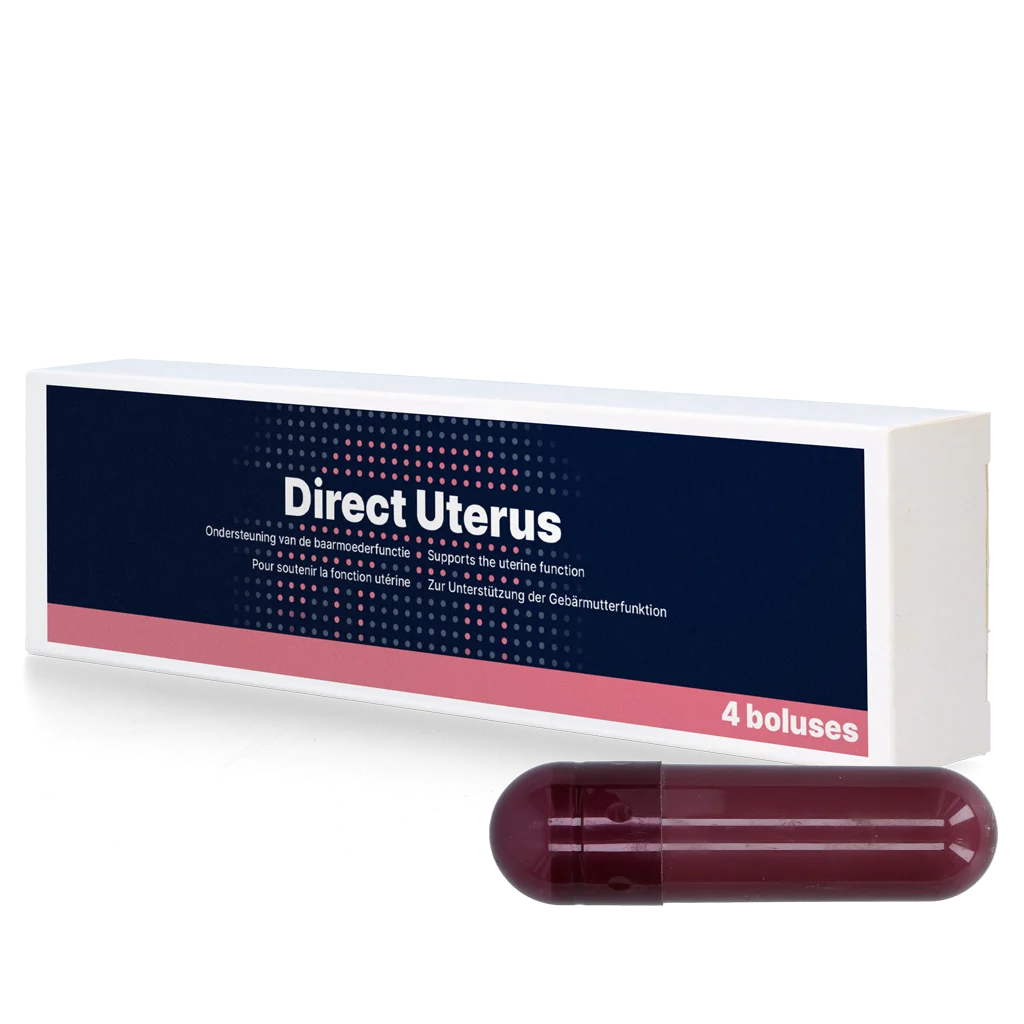 Bolus cu plante pentru vacile de lapte după fătare, 4 x 45 g – Direct Bolus Uterus - imagine 1