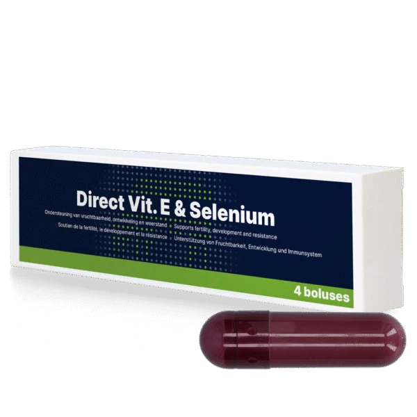 Bolus cu seleniu și vitamina E pentru bovine, 4 x 105 g – Direct Bolus Vit. E & Selenium