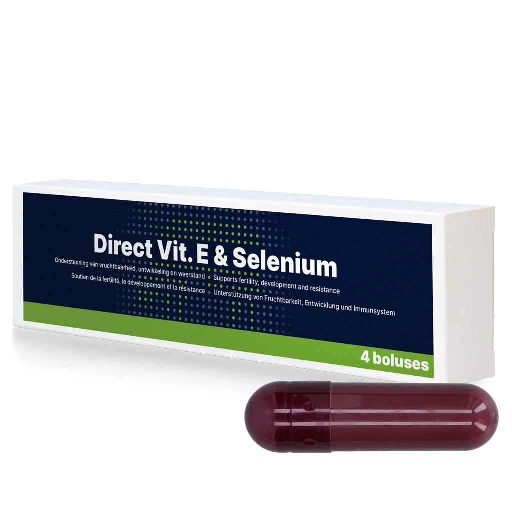 Bolus cu seleniu și vitamina E pentru bovine, 4 x 105 g – Direct Bolus Vit. E & Selenium - imagine 1