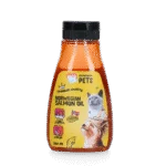 Ulei de somon norvegian pentru câini și pisici, 250 ml în flacon cu dozator prin apăsare – Excellent Pets Norwegian Salmon Oil