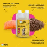 Ulei de somon pentru câini cu Omega 3 și 6, 500 ml – Excellent Pets Dog Salmon Oil - imagine 5