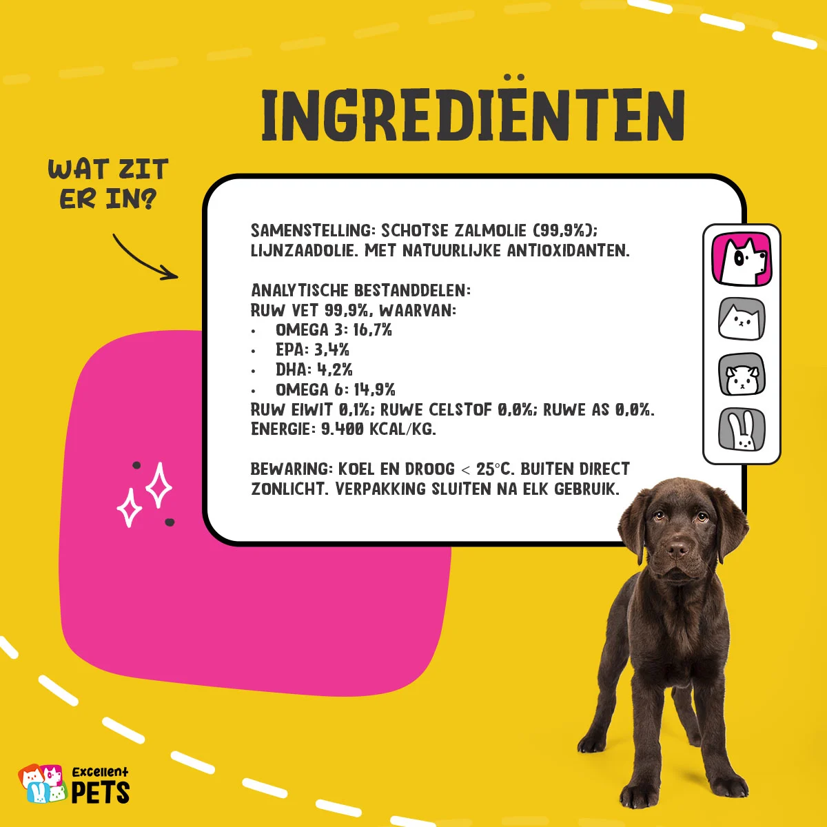 Ulei de somon pentru câini cu Omega 3 și 6, 1000 ml – Excellent Pets Dog Salmon Oil - imagine 4