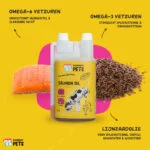 Ulei de somon pentru câini cu Omega 3 și 6, 1000 ml – Excellent Pets Dog Salmon Oil - imagine 5