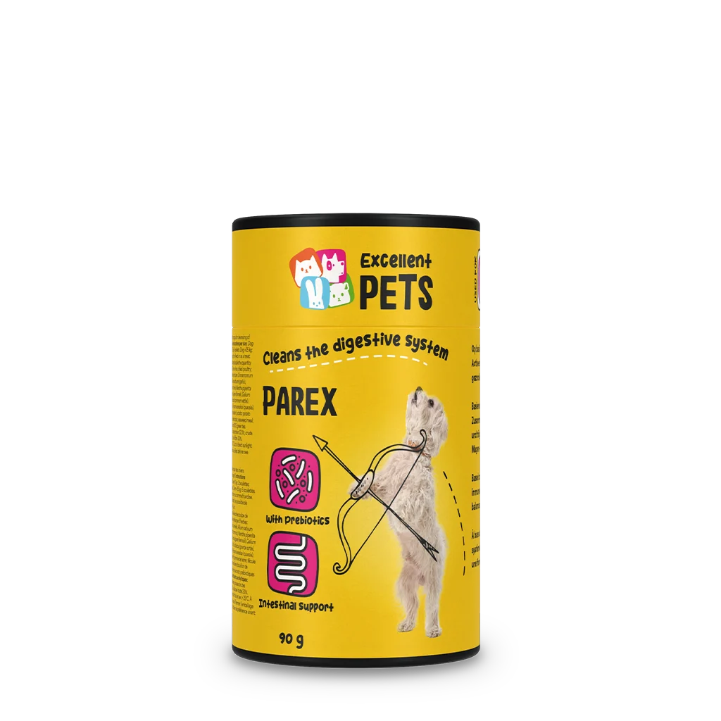 Supliment pentru câini cu prebiotice, sub formă de crochete, 90 g – Excellent Pets Dog Parex - imagine 1