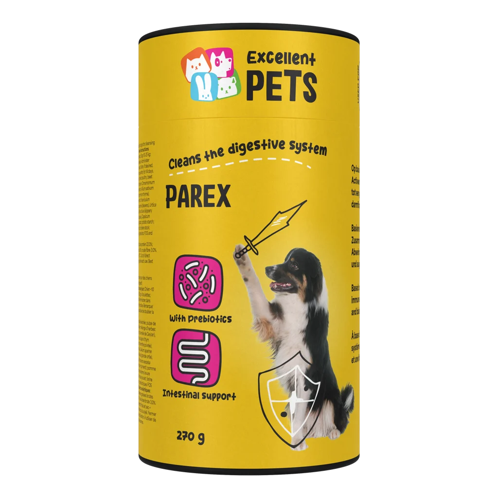 Supliment pentru câini cu prebiotice, sub formă de granule, 270 g – Excellent Pets Dog Parex - imagine 1
