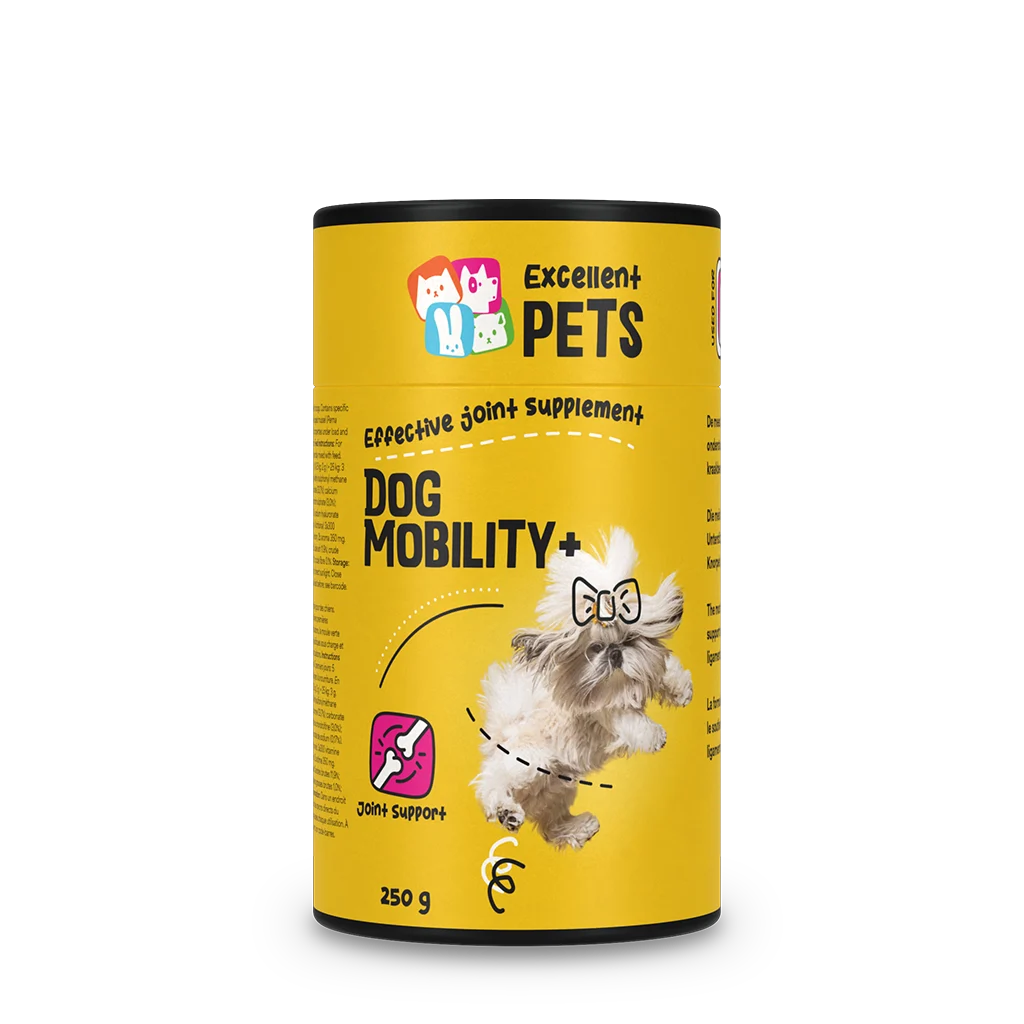 Supliment pudră pentru articulațiile câinilor, 250 g – Excellent Pets Dog Mobility+ - imagine 1