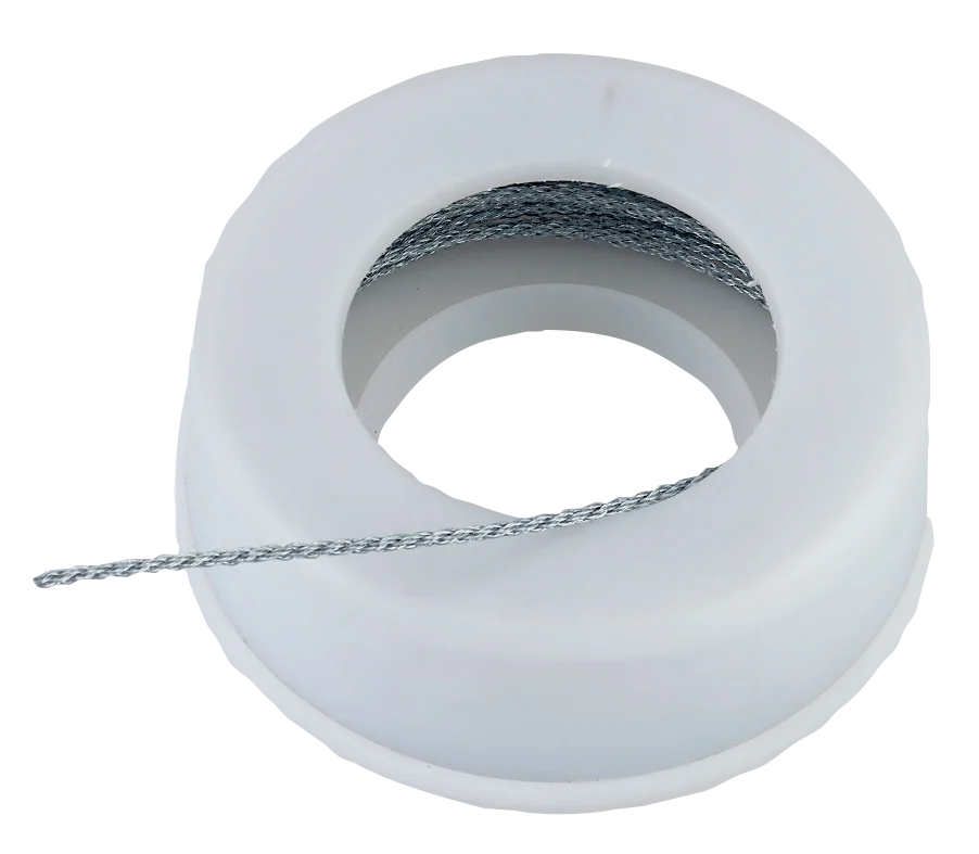 Ferăstrău cu sârmă pentru decornarea bovinelor, 12 m x 2 mm - imagine 1