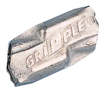 DRAA044706.png Conector pentru fir neted de 2 până la 3,25 mm, zincat – ZoneGuard Gripple - imagine 1