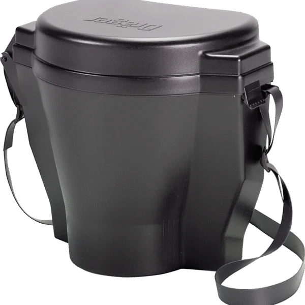 Cutie de depozitare pentru mască integrală, cu curea de transport reglabilă – Dräger Mabox II