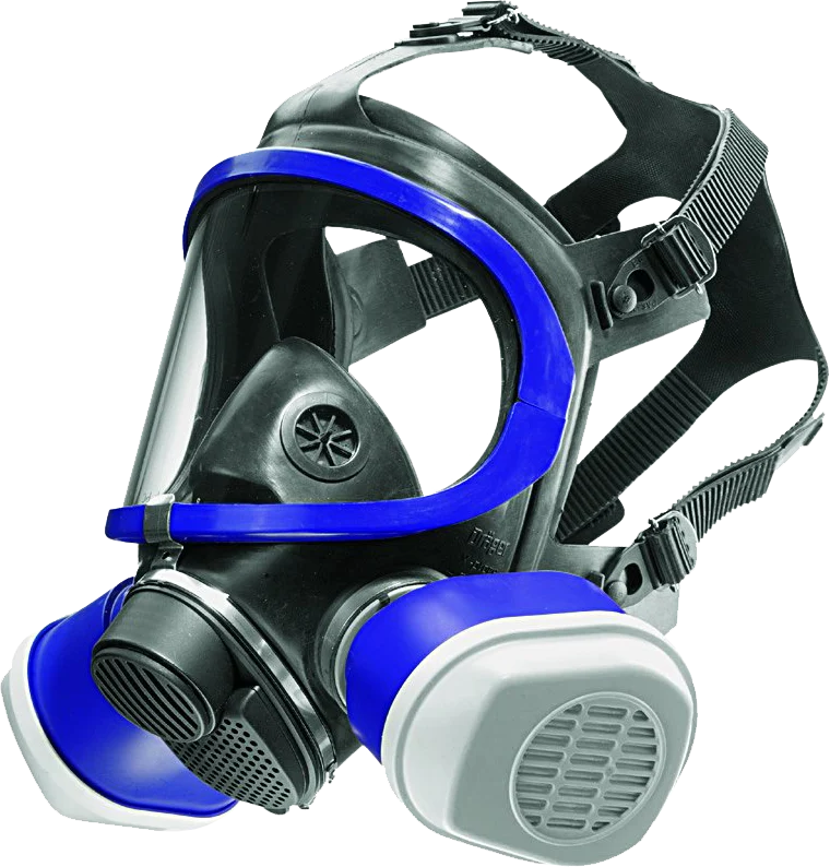 Mască integrală cu racord tip baionetă pentru două filtre, fără filtre – Dräger X-plore 5500 - imagine 1