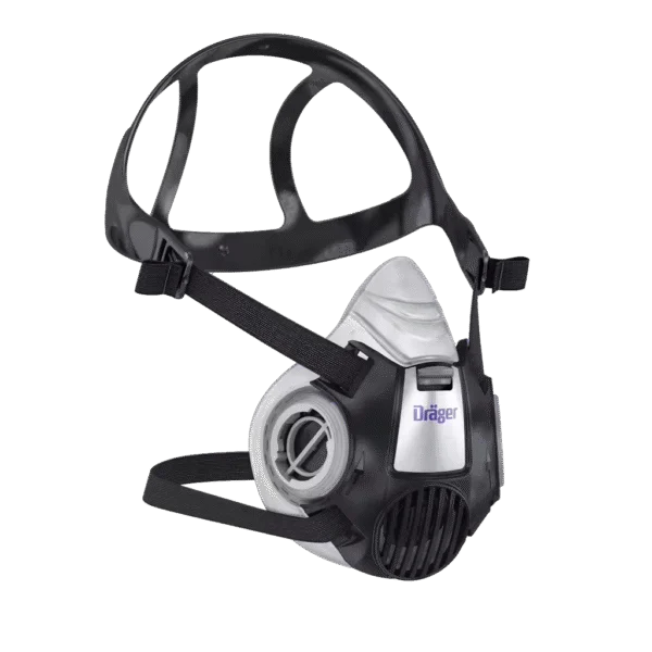 Semimască cu corp din silicon și conexiune tip baionetă, M – Dräger X-plore 3300