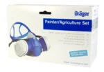 Semimască cu 2 filtre A2-P3, M – Dräger X-plore 3300 Combiset A2-P3 - imagine 2