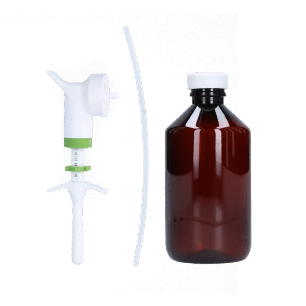 Set de dozare pentru viței, purcei și miei, reglabil de la 1 la 5 ml – Excellent Drench-Dose Automatic