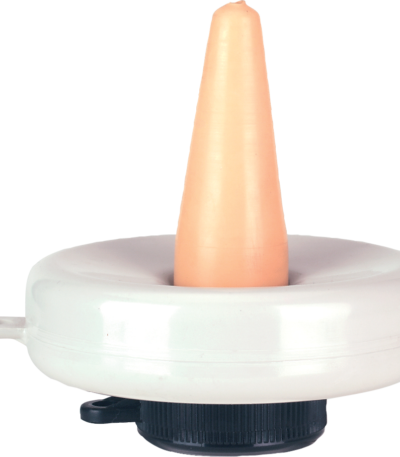 Biberon complet plutitor, galben