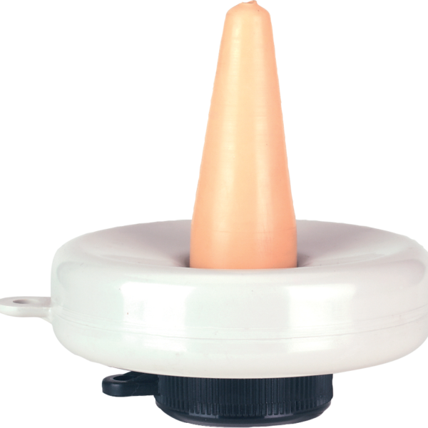 Biberon complet plutitor, galben