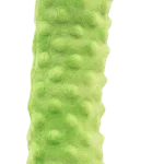 Jucărie mare de pluș pentru câini, cu 3 piuitoare, verde, 150 cm – Dog Comets Invaders XXL - imagine 6