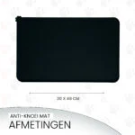 Covoraș din silicon pentru boluri, cu margine ridicată, S 30 x 48 cm, gri – Eat Slow Live Longer Spill Mat - imagine 5